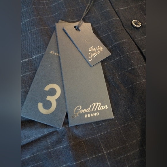 Good Man Brand Long Sleeve Button Down Shirt NWT - Picture 6 of 8